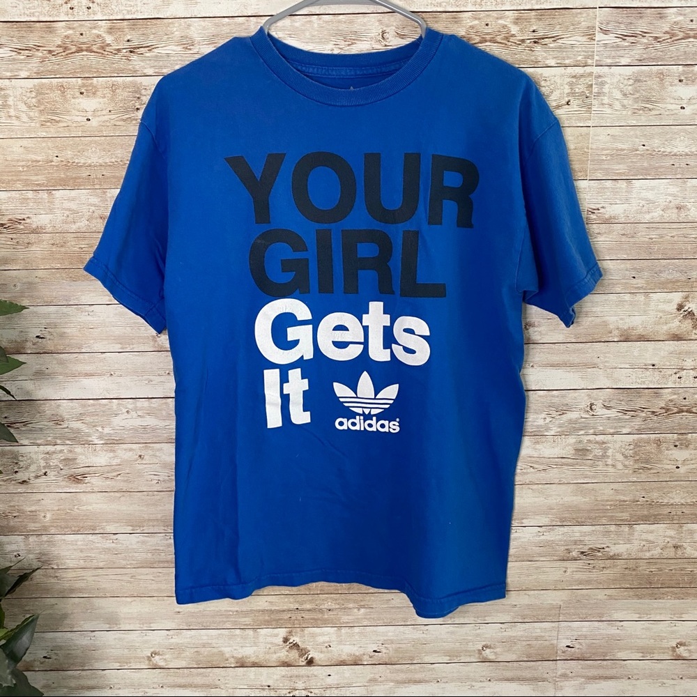Adidas “Your Girl Gets It” Tee